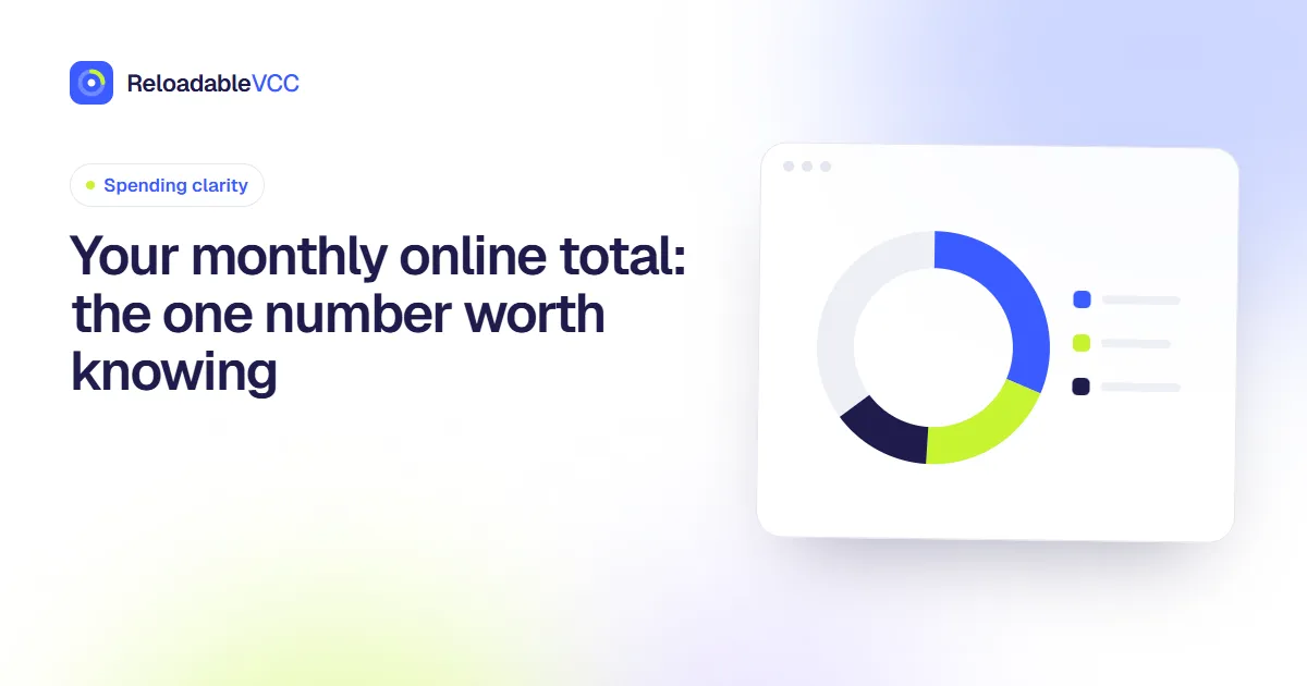 Your monthly online total: the one number worth knowing